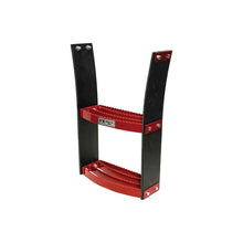 K&M Mfg Flex Step Kit for Universal Fit | Bolt-On Design | 2-Step Unit | Red Powder Coat Finish