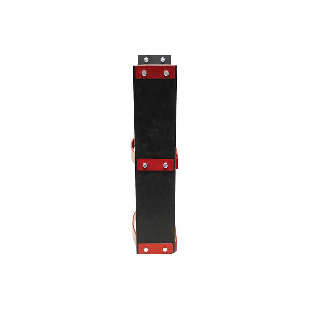 K&M Mfg Flex Step Kit for Universal Fit | Bolt-On Design | 2-Step Unit | Red Powder Coat Finish