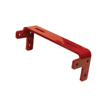 K&M Mfg Mounting Bracket for Flex Step | Universal and Versatile Design | Red Powder Coat Finish