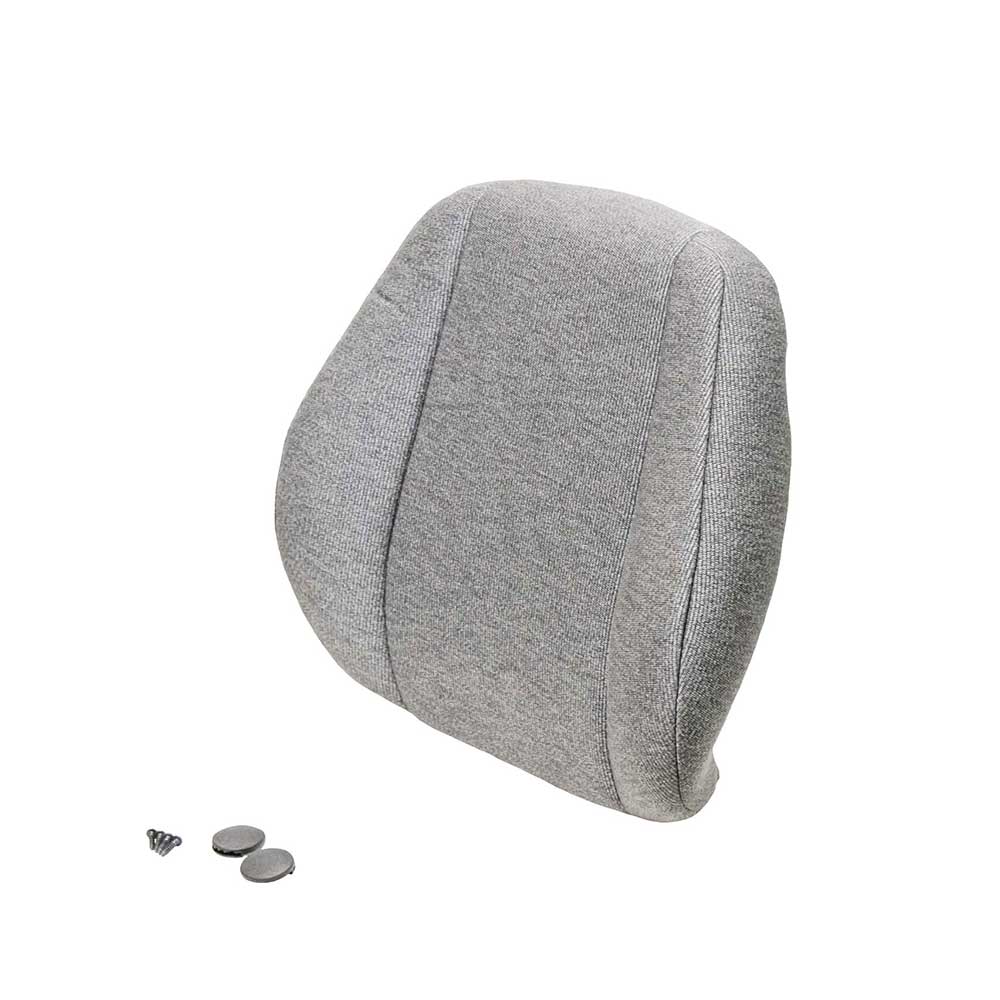 Uni Pro Backrest Cushion | Fits 1061 or Grammer 7X1 Cut & Sew Seat | Gray Fabric