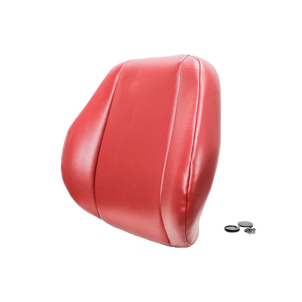 Uni Pro Backrest Cushion | Fits 1061 or Grammer 7X1 Cut & Sew Seat | Red Vinyl
