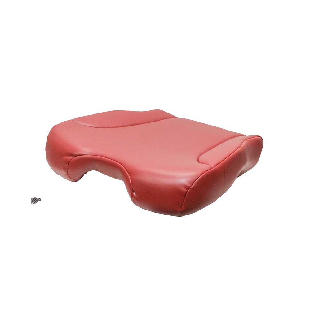 Uni Pro Seat Cushion | Fits 1061 or Grammer 74X Cut & Sew Seat | Red Vinyl