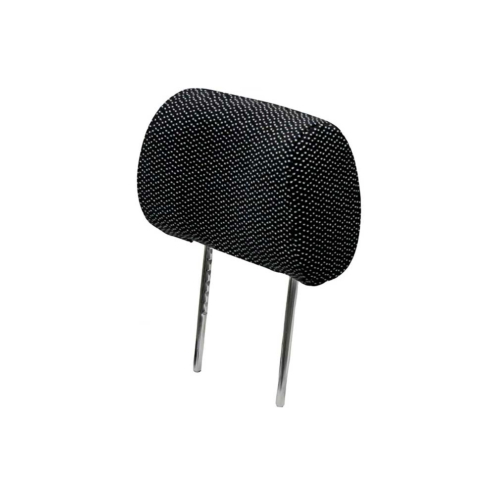 Uni Pro Headrest Kit | Fits 722 or Grammer 722 Seat | Black/Gray Fabric
