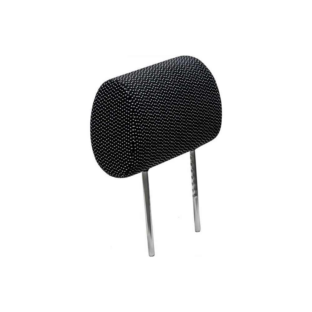 Uni Pro Headrest Kit | Fits 722 or Grammer 722 Seat | Black/Gray Fabric