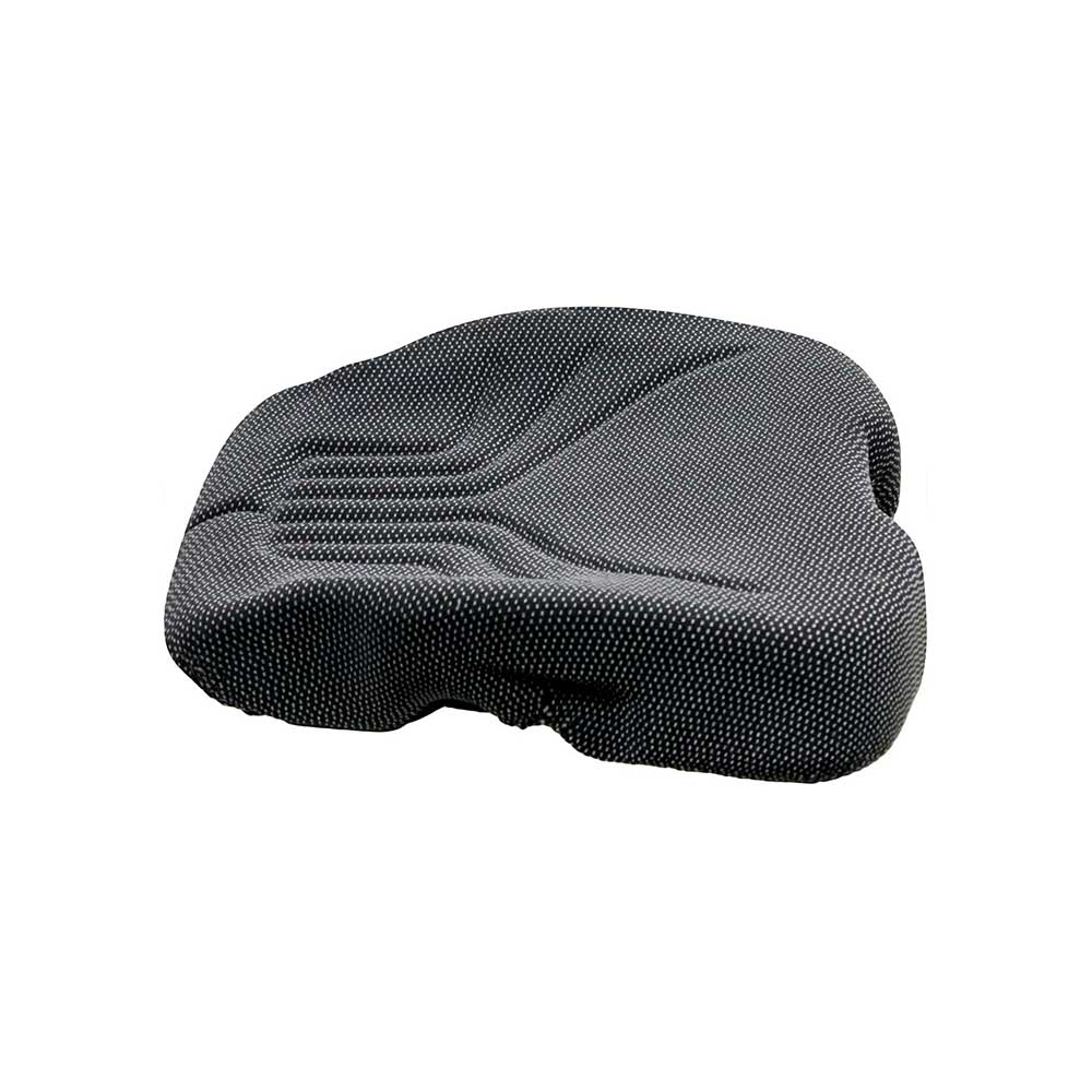 Uni Pro Seat Cushion | Heated | Fits 741 or Grammer 74X Seat | Black/Gray Fabric