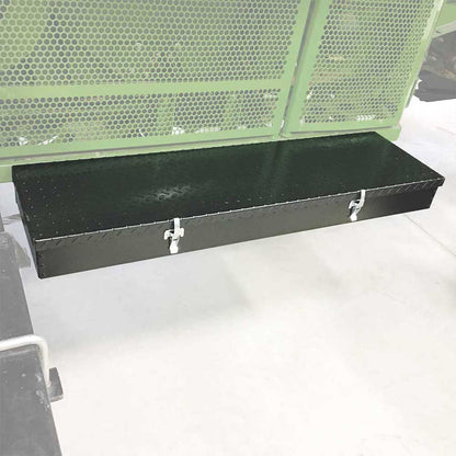 K&M Mfg John Deere S/STS Series Combine Toolbox Kit | 44-In. x 12-In. x 4.25-In. | Black Powder Coat