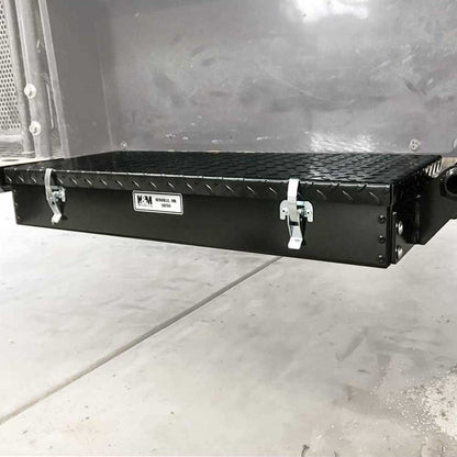K&M Mfg Case IH AFX 30-40 Series Combine Toolbox Kit | 28-In. x 12-In. x 4.25-In. | Black Powder