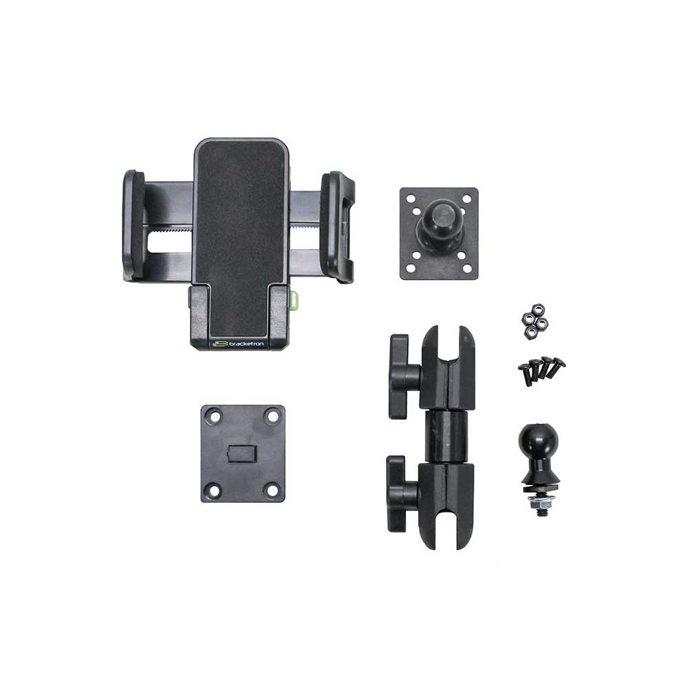 HDX Mounts Universal Phone Mount + Standard Ball with Stud | For Tractor Cab Monitor Bracket