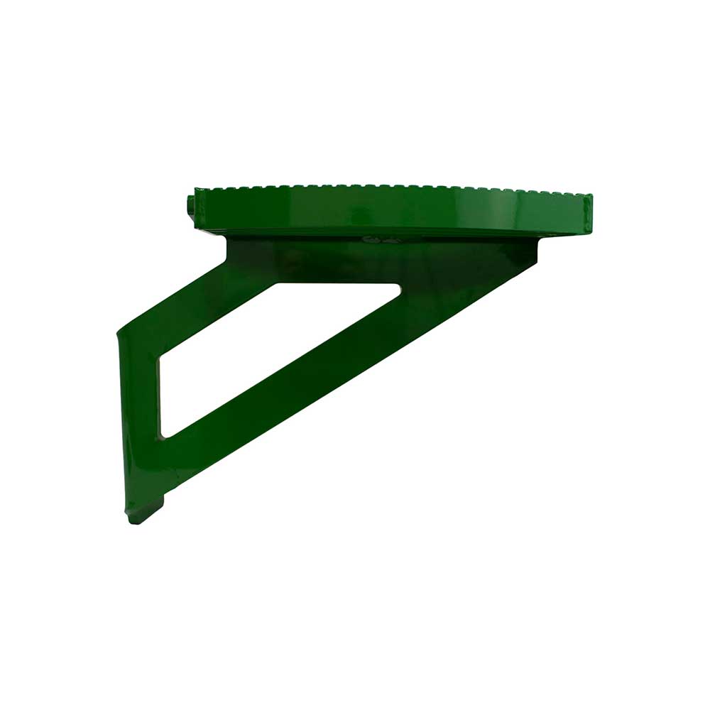 K&M Mfg Utility Step Kit for John Deere 7020-8030 Series Tractors | 1-Step Unit | Left-Hand | Green