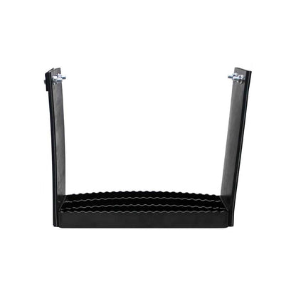 K&M Mfg Flex Step Kit for Universal Fit | Bolt-On Design | 1-Step Unit | Black Powder Coat