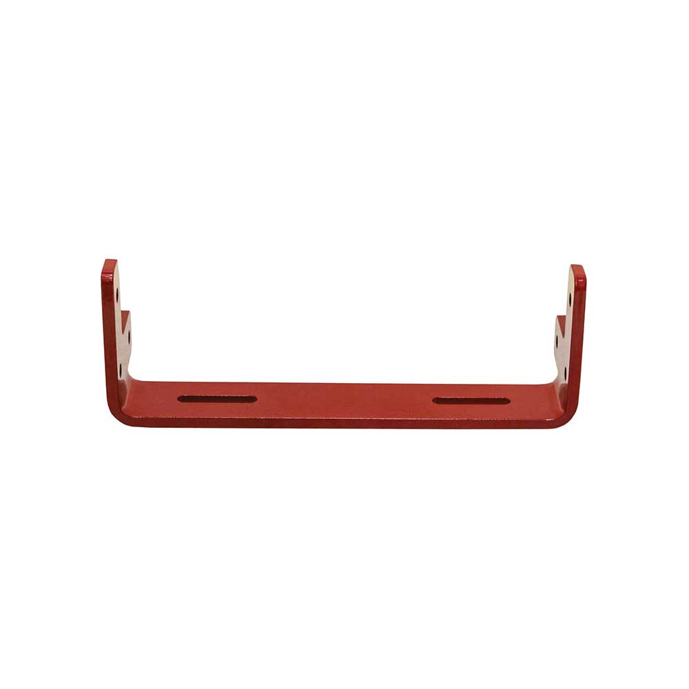 K&M Mfg Mounting Bracket for Flex Step | Universal and Versatile Design | Red Powder Coat Finish