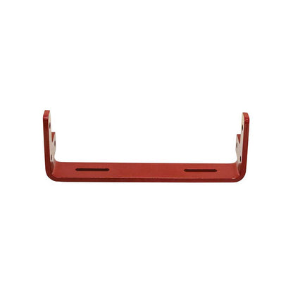 K&M Mfg Mounting Bracket for Flex Step | Universal and Versatile Design | Red Powder Coat Finish
