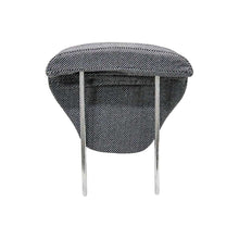 Uni Pro Backrest Extension | Fits 146 Seat | Black/Gray Fabric