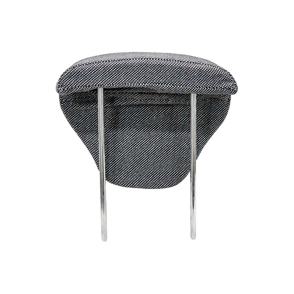 Uni Pro Backrest Extension | Fits 146 Seat | Black/Gray Fabric