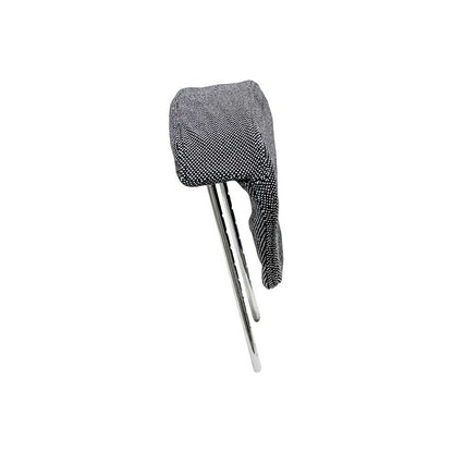 Uni Pro Backrest Extension | Fits 146 Seat | Black/Gray Fabric