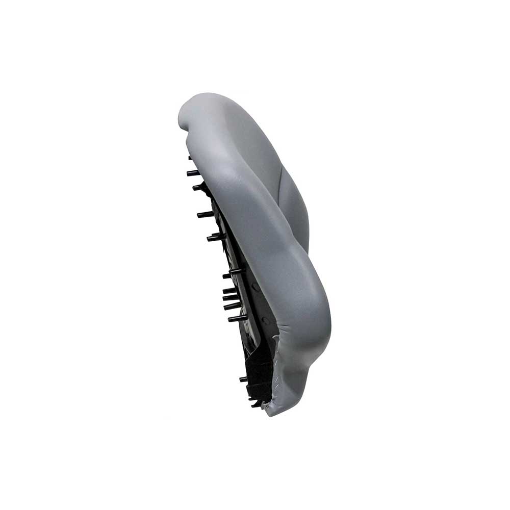 Uni Pro Backrest Cushion | Fits 136 or Grammer 5X1 Seat | Gray Vinyl