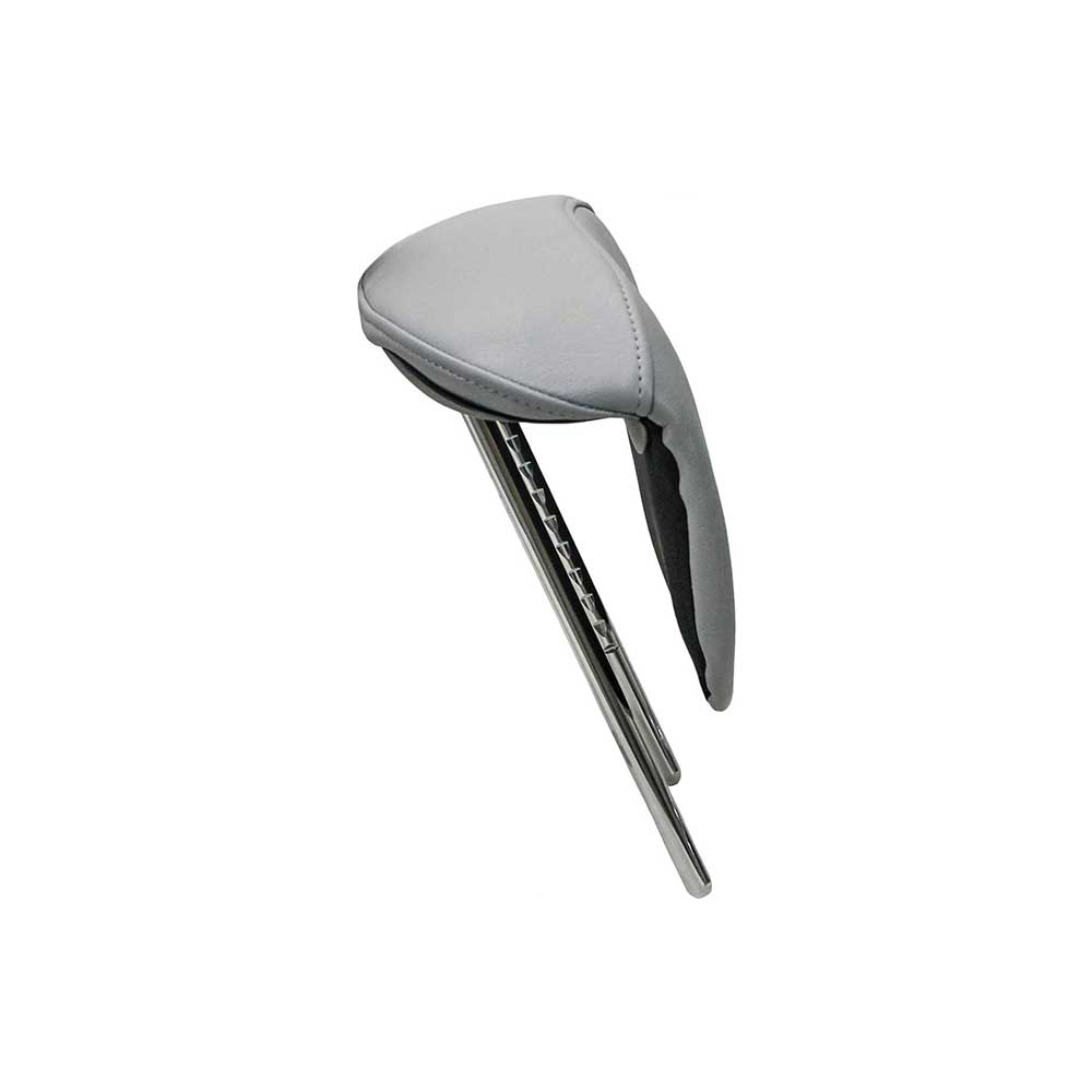 Uni Pro Backrest Extension | Fits 136/Grammer 5X1 | Gray Vinyl