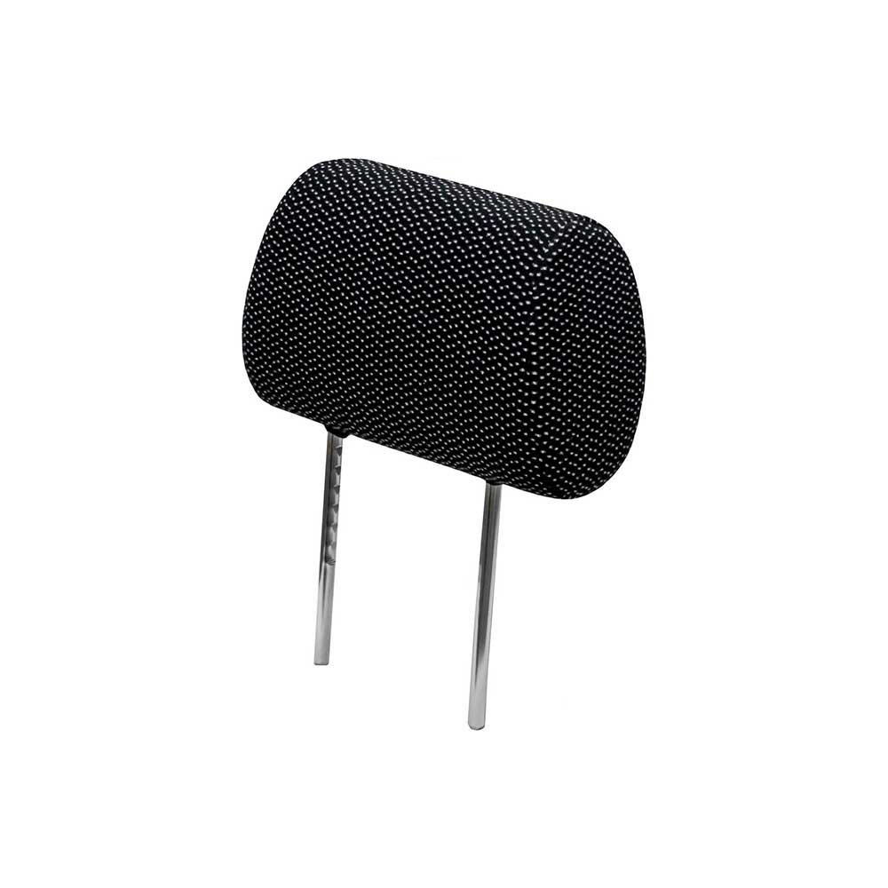 Uni Pro Headrest Kit | Fits 722 or Grammer 722 Seat | Black/Gray Fabric