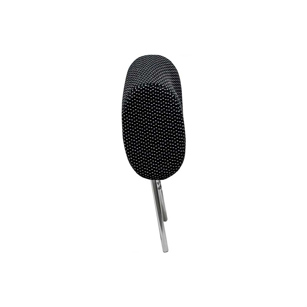 Uni Pro Headrest Kit | Fits 722 or Grammer 722 Seat | Black/Gray Fabric