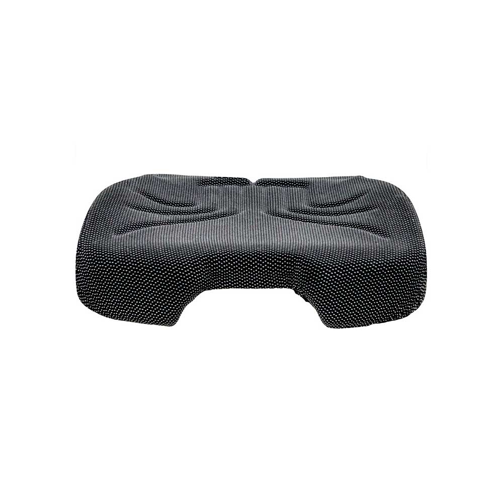 Uni Pro Seat Cushion | Heated | Fits 741 or Grammer 74X Seat | Black/Gray Fabric