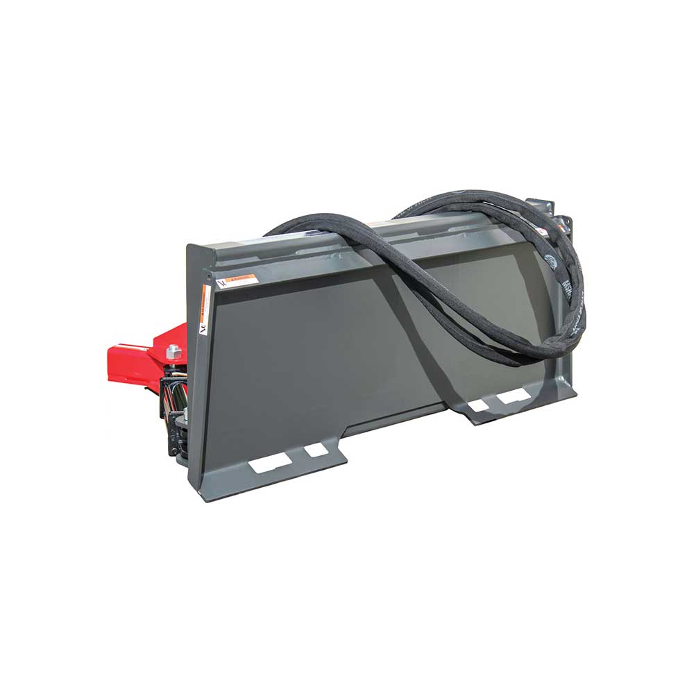 GREYWOLF Tree Puller Attachment for Skid Steer Loaders | Gray/Red Powder Coat