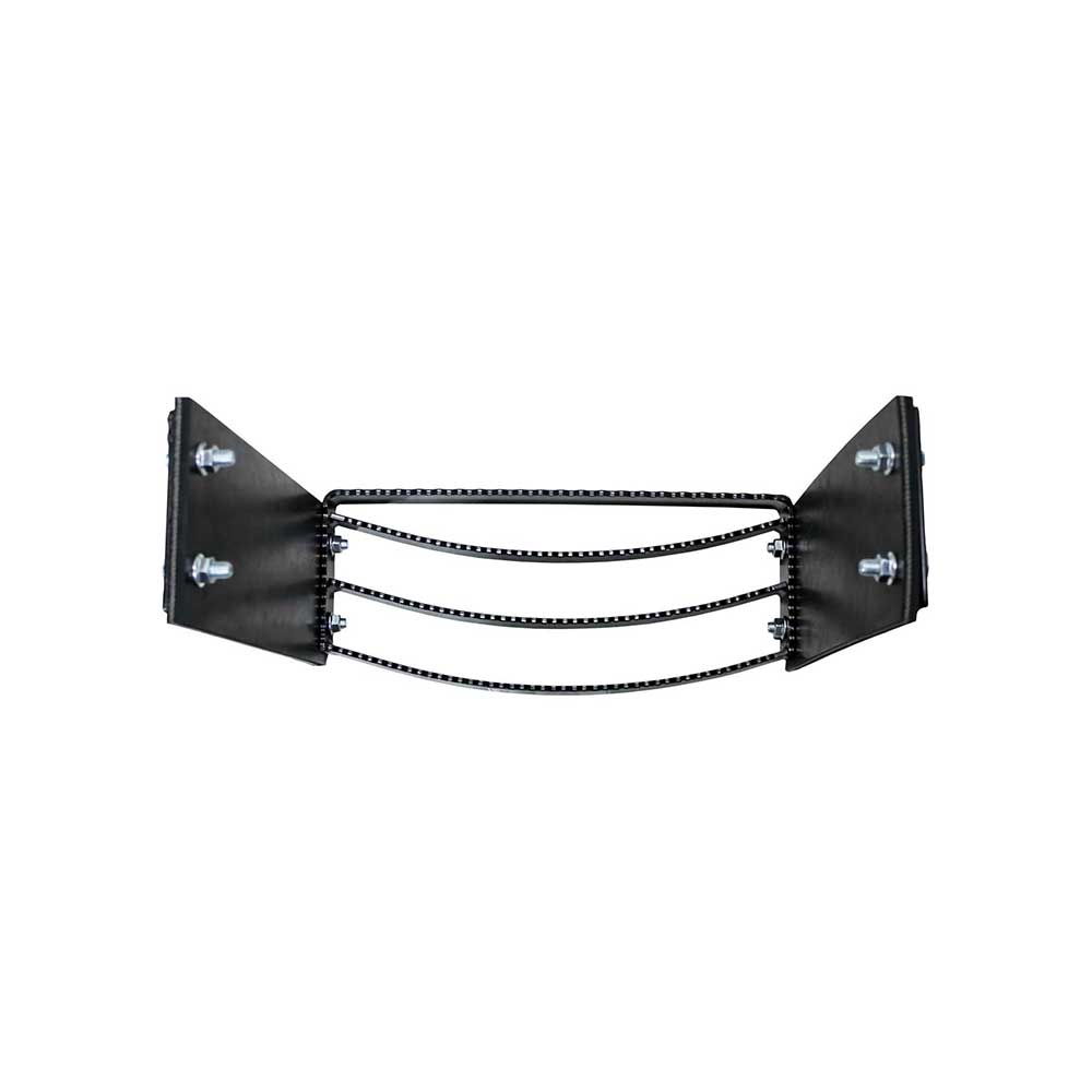 K&M Mfg Flex Step Kit for Universal Fit | Bolt-On Design | 1-Step Unit | Black Powder Coat