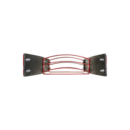 K&M Mfg Flex Step Kit for Universal Fit | Bolt-On Design | 2-Step Unit | Red Powder Coat Finish