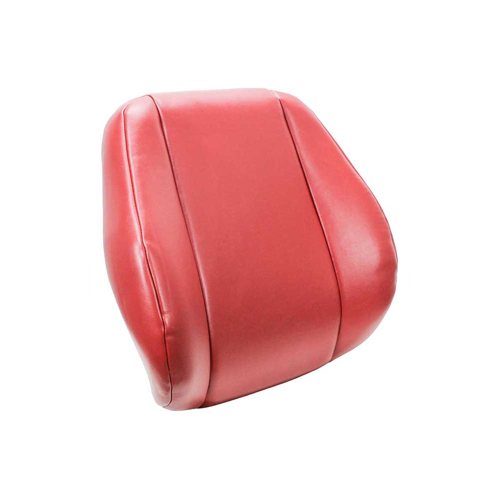 Uni Pro Backrest Cushion | Fits 1061 or Grammer 7X1 Cut & Sew Seat | Red Vinyl