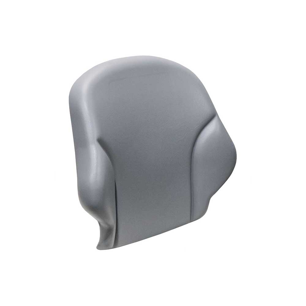 Uni Pro Backrest Cushion | Fits 136 or Grammer 5X1 Seat | Gray Vinyl