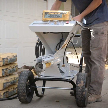 MudMixer Multi-Use Mixer for Concrete, Mortar, and Stucco | Electric | Evolution
