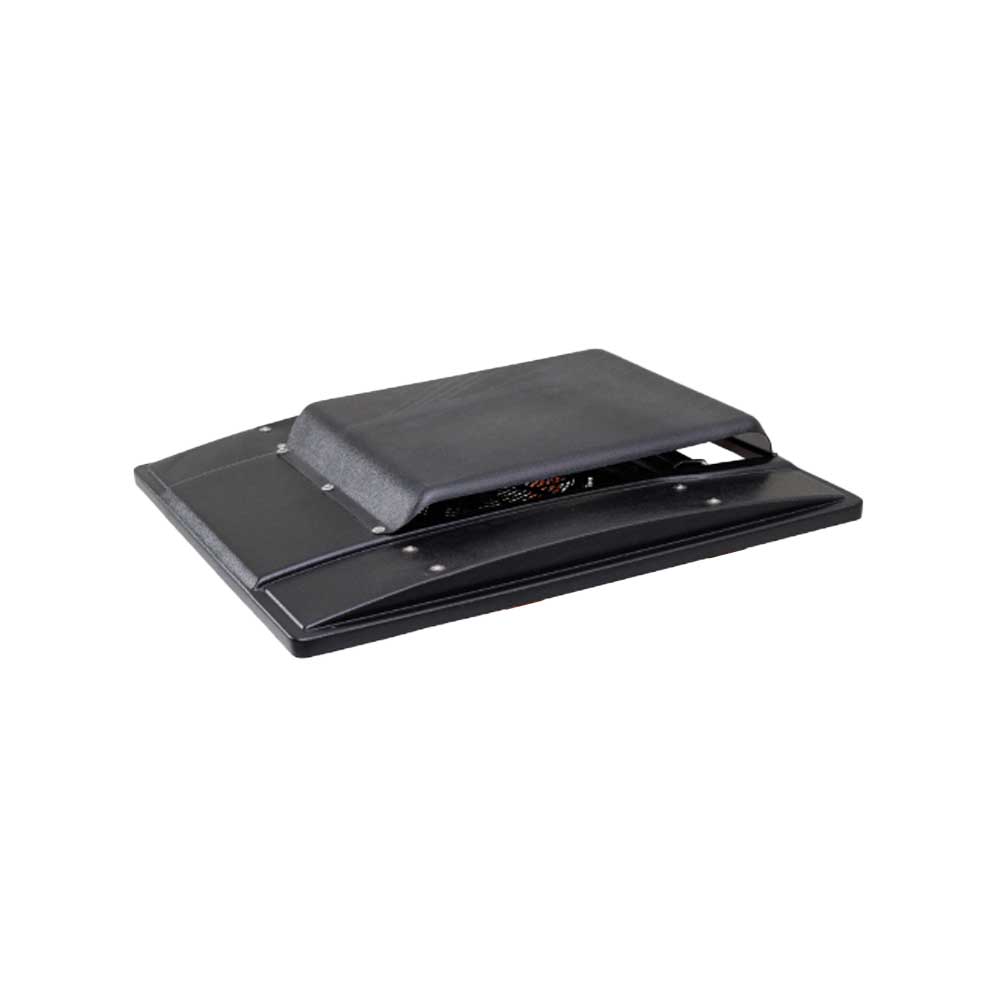 CoolTops Mower Canopy | Fan Powered | Black | 36-In. x 41-In. | Std ROPS