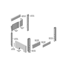 K&M Mfg Lower Cab Kit for John Deere 60-70 Series 4WD Tractors | Multi-Brown/Sailcloth Tan Cloth