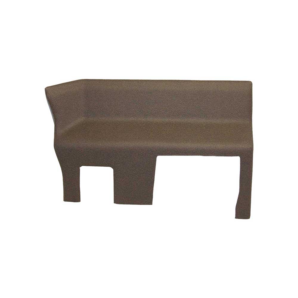 K&M Mfg Rear Panel for John Deere 8000(T)-8010(T)-8020(T) Late Model Tractors | Multi-Brown Vinyl