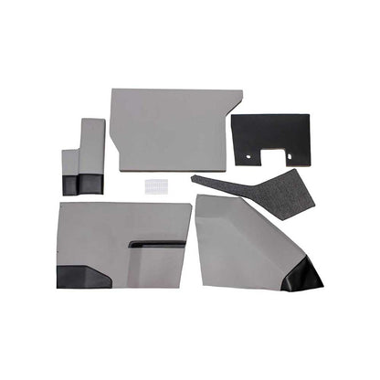 K&M Mfg Qwik Fit Lower Cab Kit for Case IH 72-89 Series Magnum Tractors | Gray Vinyl
