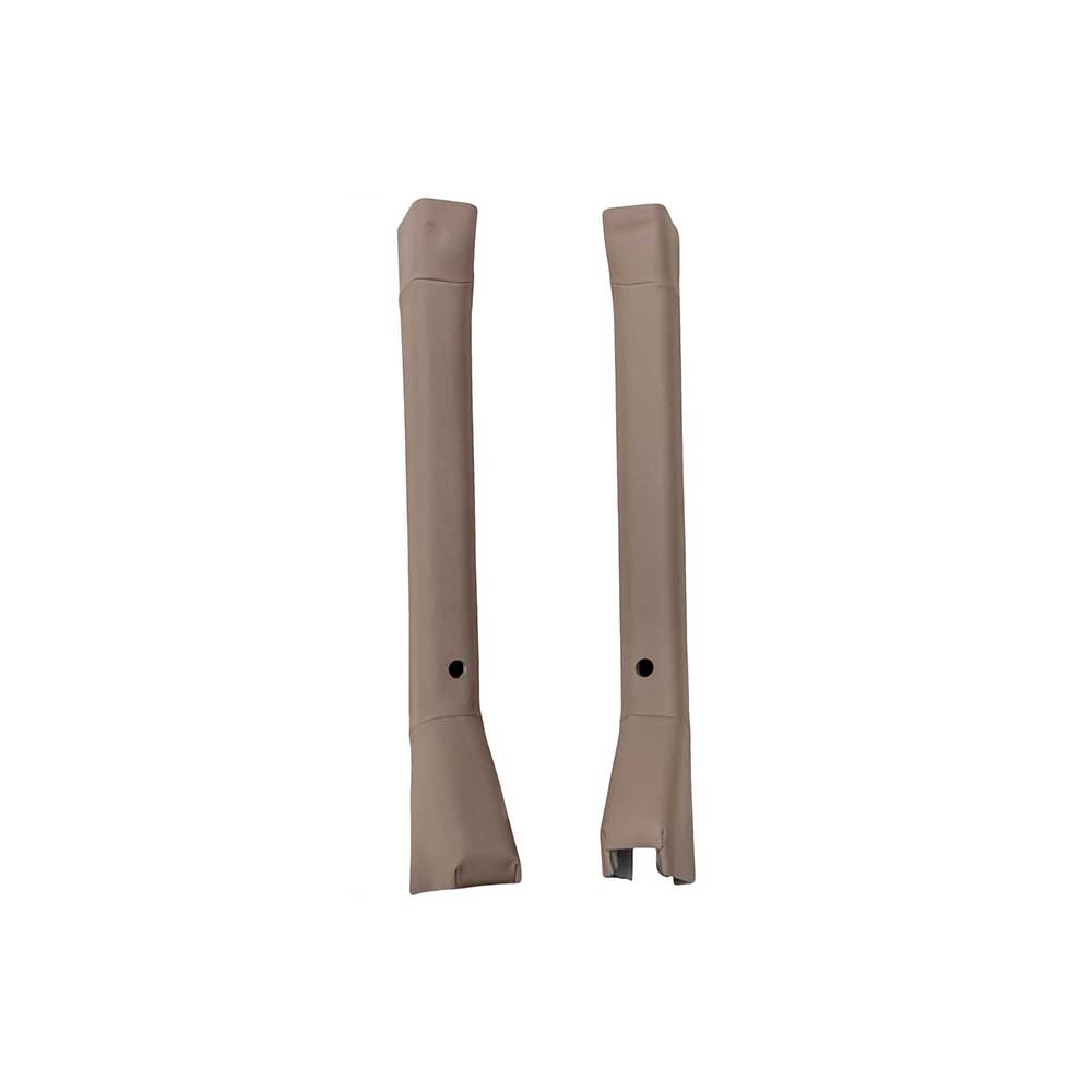 K&M Mfg Qwik Fit Rear Corner Post Kit for John Deere 7000-7010 Series Tractors | Tan Vinyl