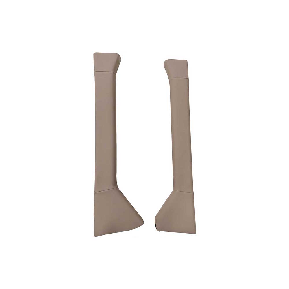 K&M Mfg Qwik Fit Rear Corner Post Kit for John Deere 7000-7010 Series Tractors | Tan Vinyl