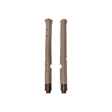K&M Mfg Qwik Fit Front Corner Post Kit for John Deere 7000-7010 Series Tractors | Brown/Tan Vinyl