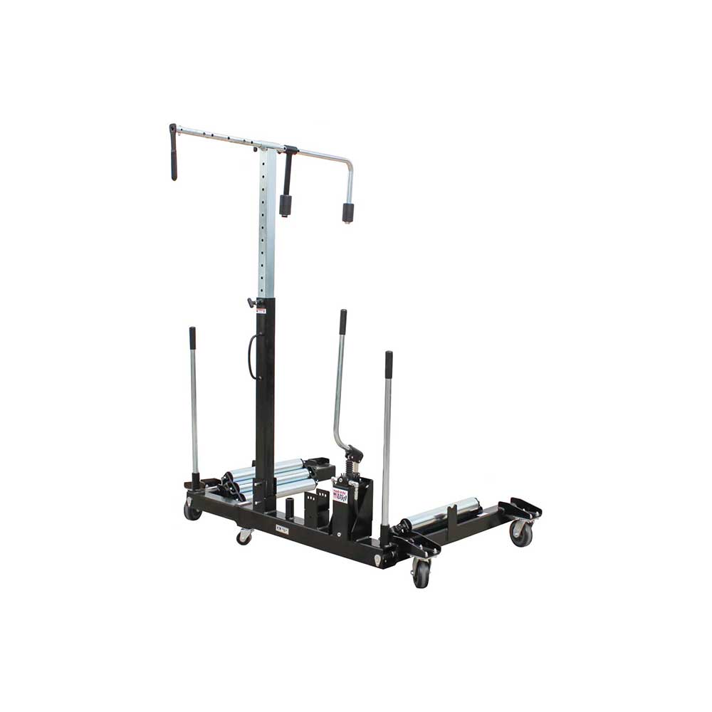K&M Mfg Wheel Dolly | For Semi & Tractor Tires | 3,800-Lb. Load Capacity | Black Powder Coat