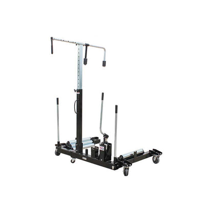 K&M Mfg Wheel Dolly | For Semi & Tractor Tires | 3,800-Lb. Load Capacity | Black Powder Coat