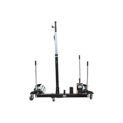 K&M Mfg Wheel Dolly | For Semi & Tractor Tires | 3,800-Lb. Load Capacity | Black Powder Coat