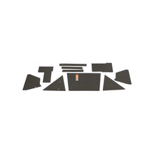 K&M Mfg Lower Cab Kit for Allis Chalmers 7030 Series Tractors | Maroon Belly | Black Vinyl