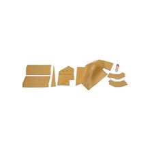 K&M Mfg Lower Cab Kit for Allis Chalmers 8000 Series Tractors | Saddle Tan Vinyl
