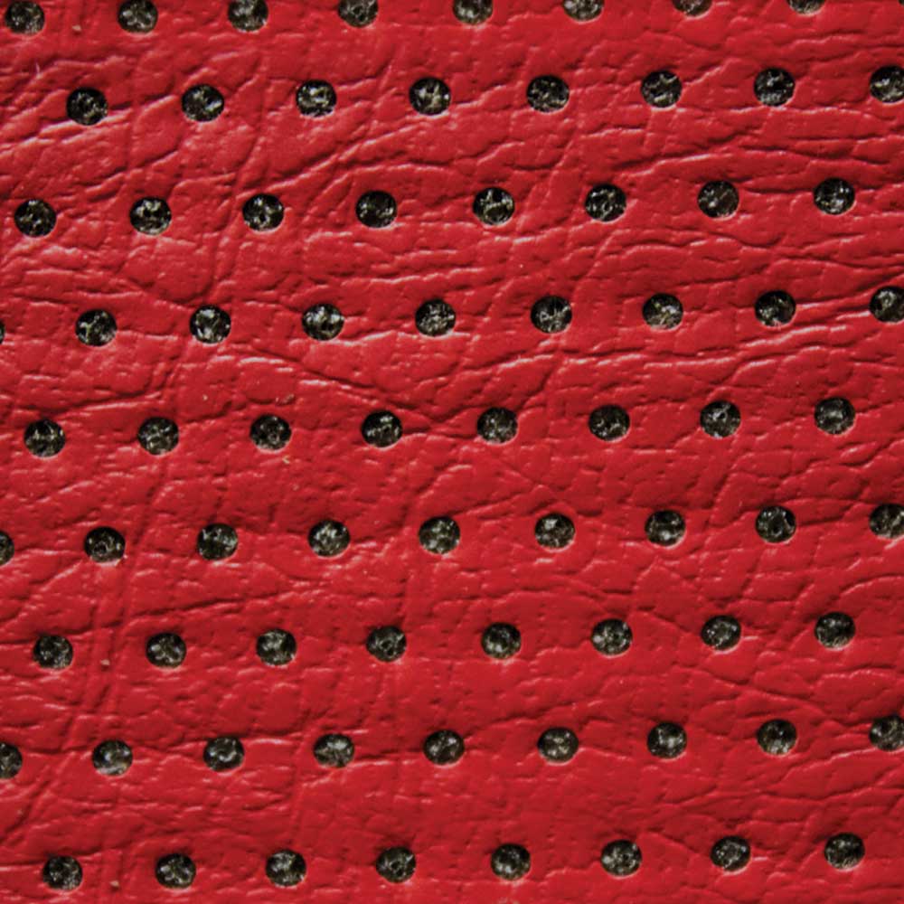 K&M Mfg Bulk Cab Foam | Red Vinyl | 64 HPSI | 54-In. Wide x 1-In. Thick