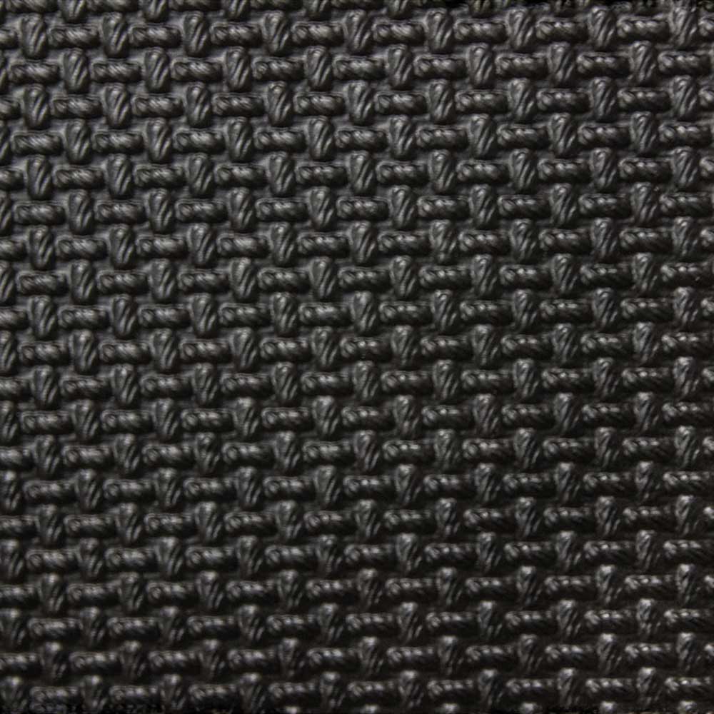 K&M Mfg Bulk Cab Foam | Black Vinyl | Basketweave | 54-In. Wide x 1-In. Thick
