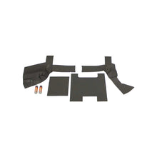 K&M Mfg Lower Cab Kit for Case 2390 Series Tractors | Black Basketweave Vinyl