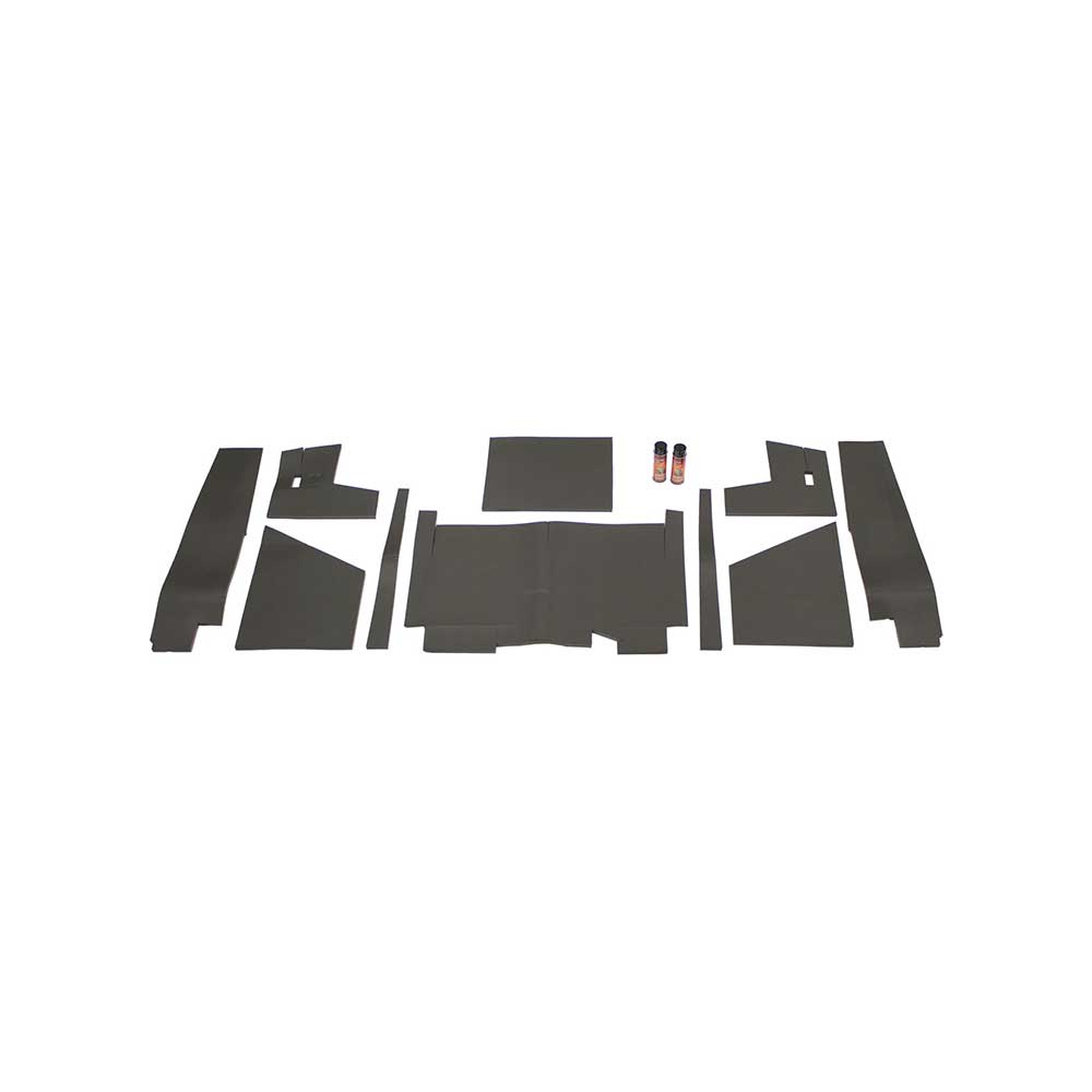 K&M Mfg Lower Cab Kit for Case 2470 2-Door Series Tractors | Black Vinyl
