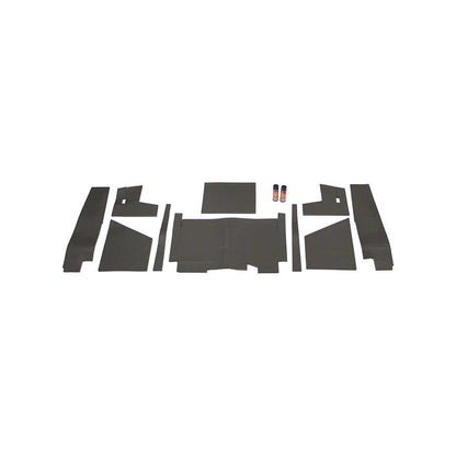 K&M Mfg Lower Cab Kit for Case 2470 2-Door Series Tractors | Black Vinyl