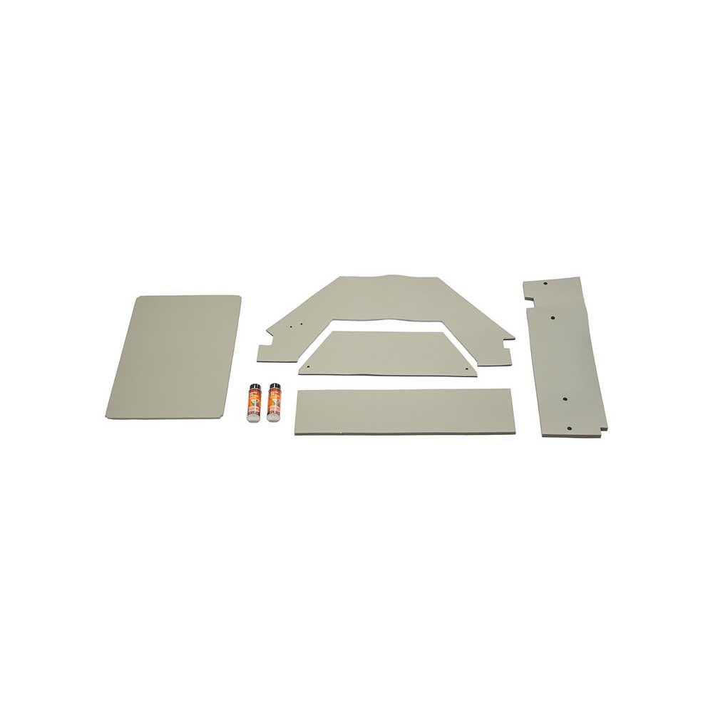 K&M Mfg Lower Cab Kit for Case IH Steiger 9100 Series Tractors | Embassy Gray Vinyl