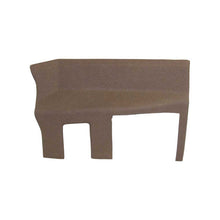 K&M Mfg Rear Panel for John Deere 8010-8020/9000 Series Tractors | Multi-Brown Vinyl