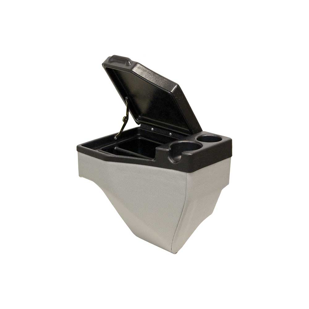 K&M Mfg Field Office for Case IH 71-89 Series Magnum Tractors | LH Fender | Gray Vinyl